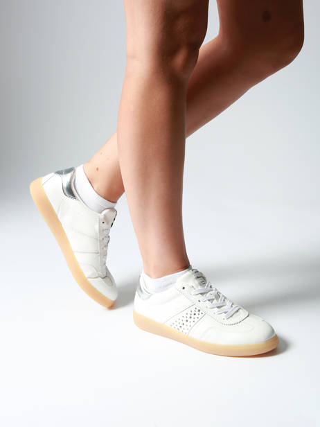 Sneakers Uit Leder Tamaris Wit accessoires 44 ander zicht 1